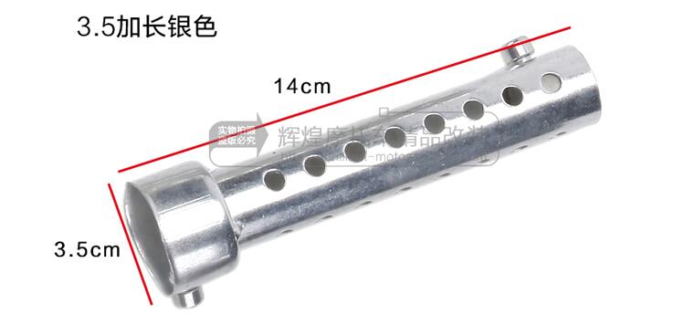 Motorsykkel deler 48mm 51mm 60mm yoshimura eksosrør dbkiller til  k7 r6 r3 ktm ect crf 230 z800 mt07 eksos: 3.5 e