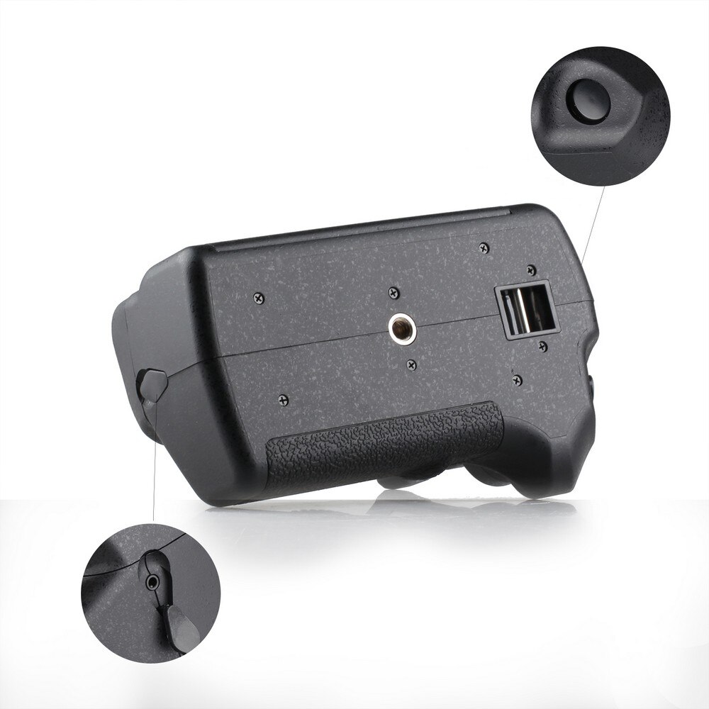 Battery Grip for Nikon D5300 D5200 D5100 DSLR Cameras with Infrared Remote Control