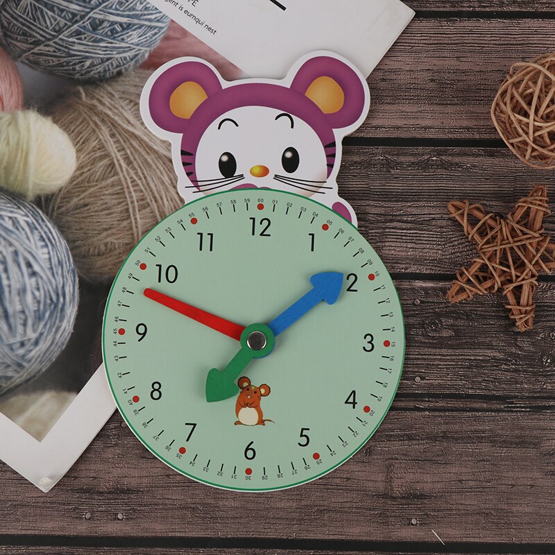 Numbers Time Learning Funny Gadgets Interesting Toys For Children Kid Wooden Clock Toys Education Fun Toys