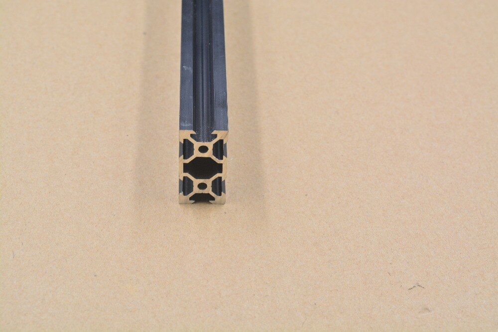 2040 aluminum extrusion profile european standard v-slot black length 100mm workbench 1pcs