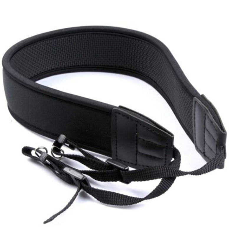 Verstelbare Zachte Neopreen Camera Schouder Draagriem voor Canon Nikon Sony Pentax DSLR camera 500d 600d 700d d5100 d3100 d90 d80