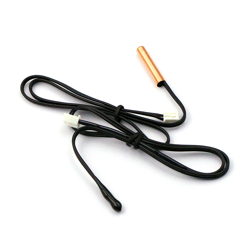 2 Stück Klimaanlage Temperatur sensor 5k 10k 15k 20k 25k 50k 100k Conditioner Rohrs ensor Gummi kopf Kupfer kopf