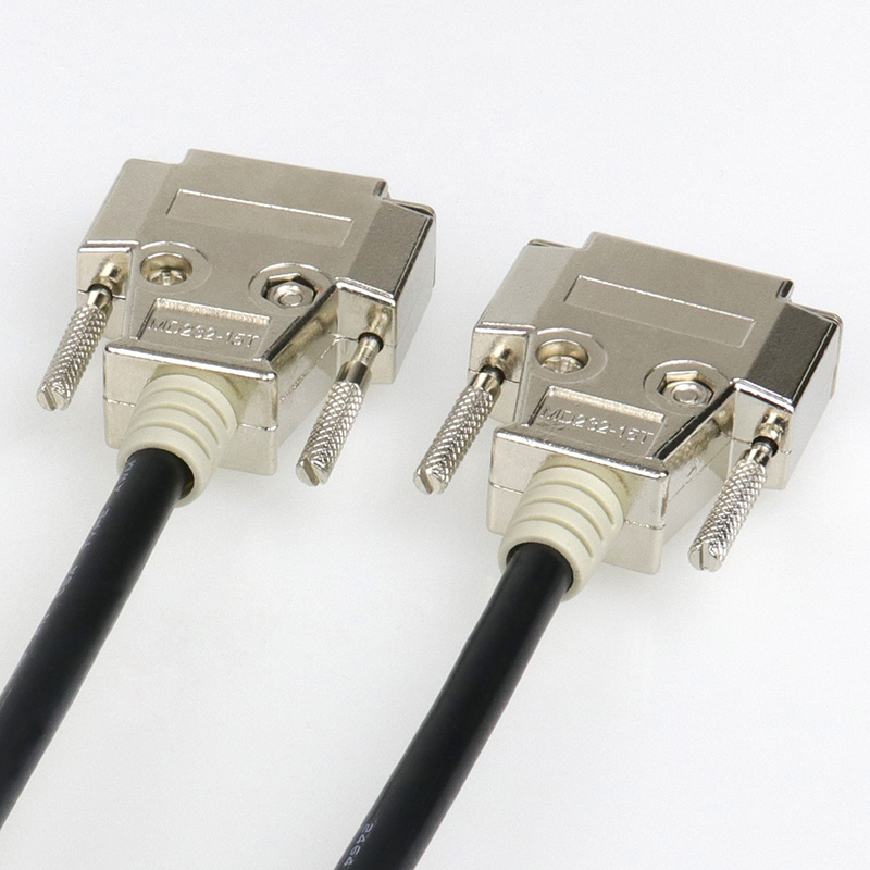 DB15 Cable DB 15 Pin Two Rows Connectors DB15 Data Cable Male to Male Male to Female Female to Female 1.5m 2m 3m 5m 8m 26AWG