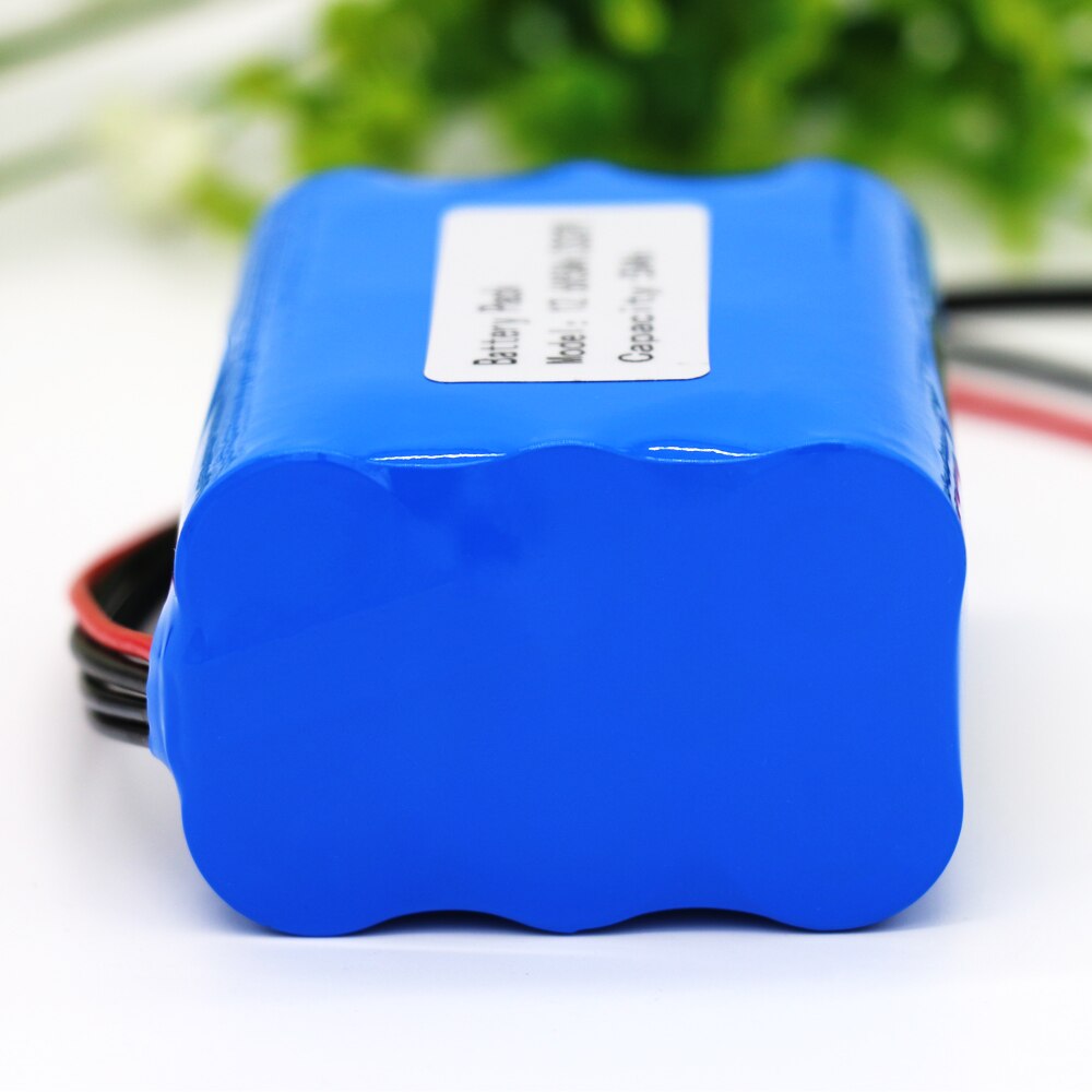 12V Batterij 5000Mah 3S2P Kluosi Grote Capaciteit 11.1V 12.6V Lithium Ion Batterij Pack Met 5A Bms voor Led Lamp Licht Backup Power