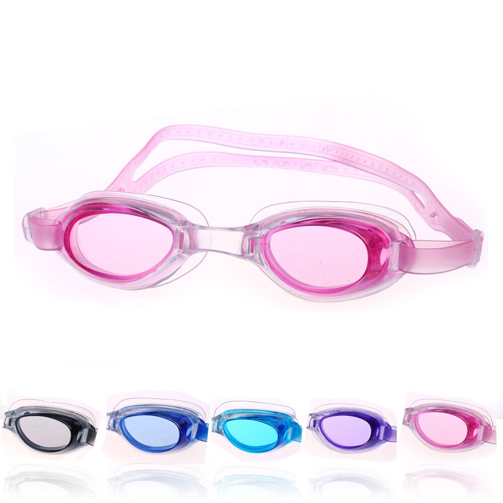 Svømme briller børn anti-tåge svømning vand pool briller justerbare dykkerbriller til barn og voksen