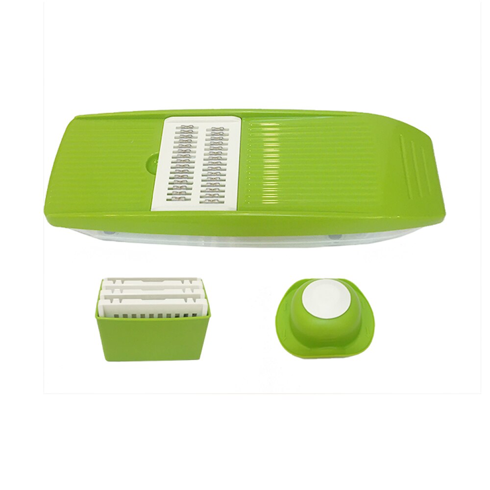 5 In 1 Box Grater Vegetable Peeler Handheld Food Shredder Cheese Slicer Storage Container Tool