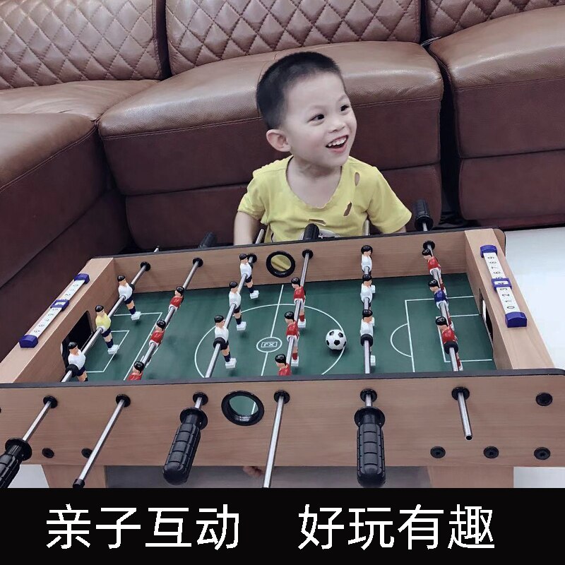 Mesa de fútbol de madera para niños, juegos clásicos de interior, juguetes educativos, Futbolines, Foosball BC50ZQ