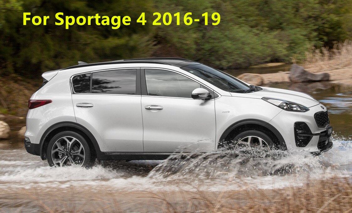 Ventana de PC brillante decorada/placa protectora/cubierta para Kia K2 K3 K4 KX5 Sportage R CB052: For Sportage 2016-19