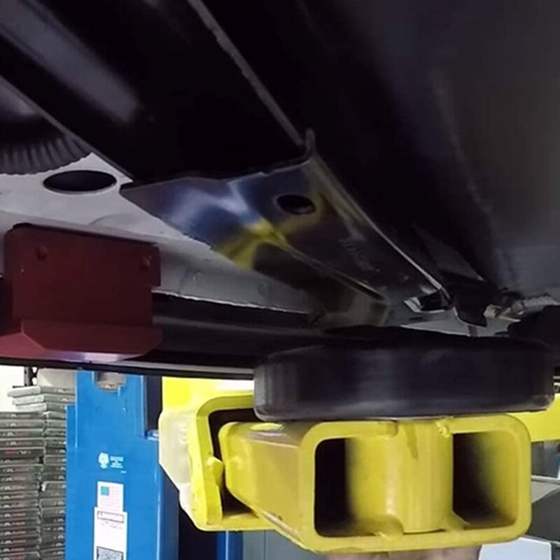 Round Rubber Arm Pads Roll Bridge Jack Pads 5715017 Replace for BENDPAK Lift DANMAR Lift ,4 Pack