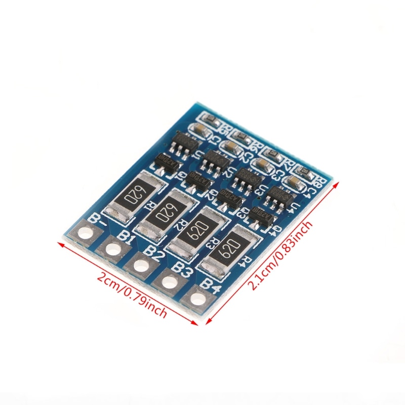 4S 4.2V Li-ion Balancer Board Balancing Full Charge Battery Balance Board