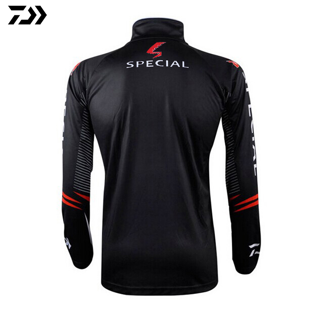 DAIWA DAWA Plus rozmiar 6XL odzież wędkarska dla mężczyzn lato oddychające suche słońce ochrona UV odzież sportowa człowiek odkryty wędkowanie koszule