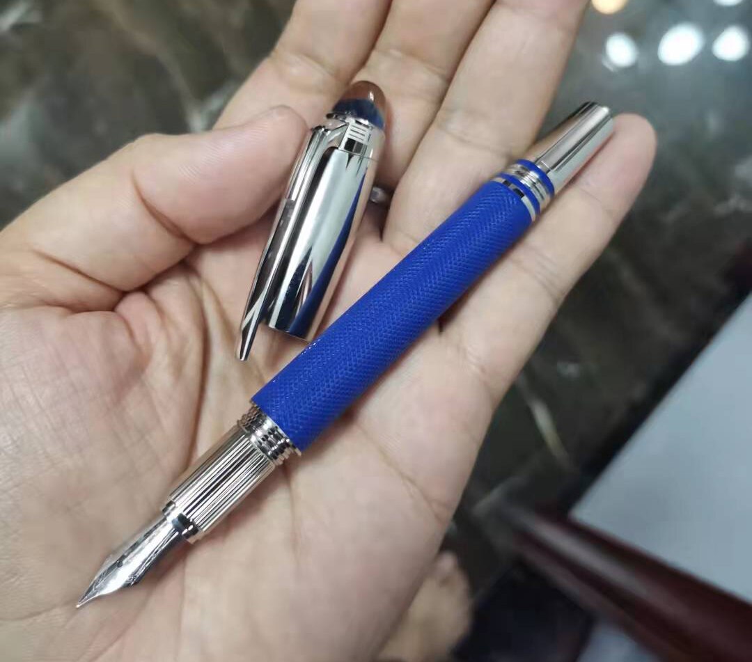 Stylo à bille de luxe Mb planète bleue en métal spécial, nouveauté 2022: A