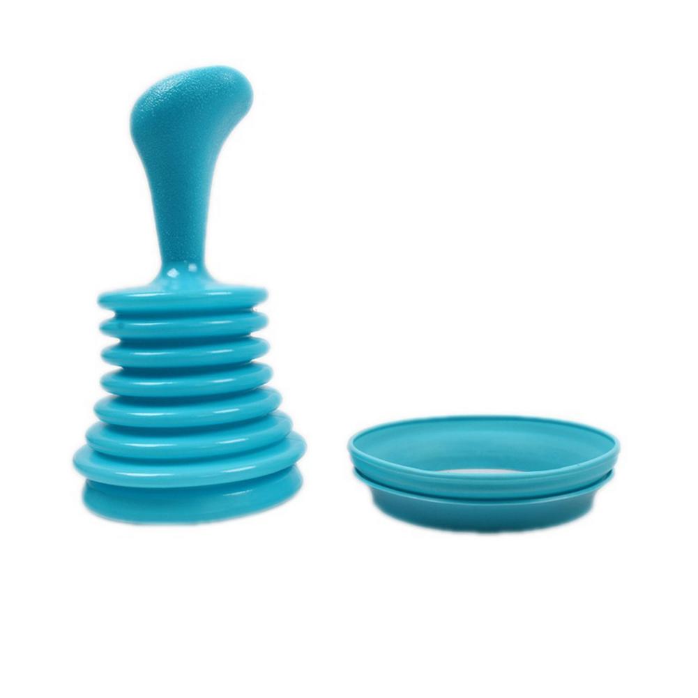 Kitchen Sink Dredge Pipe Cleaner Bathroom Squeeze Drain Cleaners Household Powerful Sink Pipe Pipeline Dredge Suction Cup Toilet: Yellow