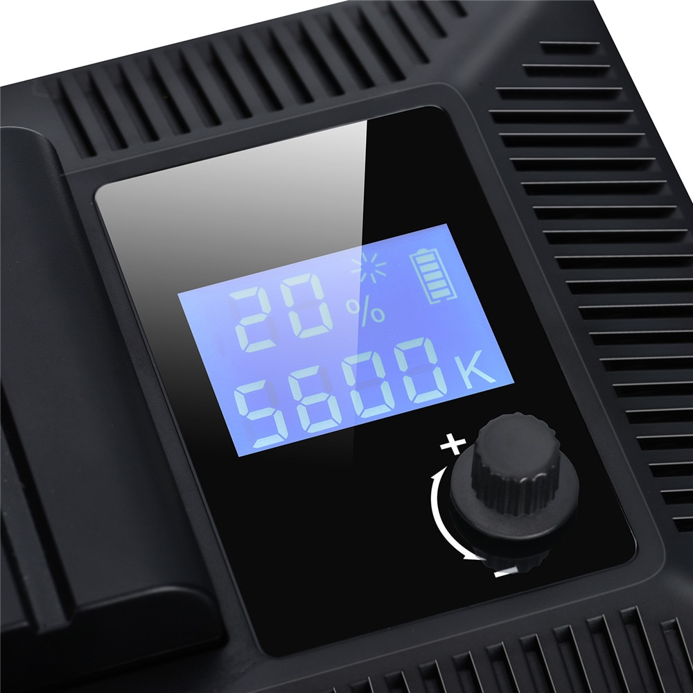 Viltrox L116T LED Video Licht Ultra dunne LCD Bi-Kleur & Dimbare DSLR Studio LED Light Lamp Panel voor camera DV Camcorder