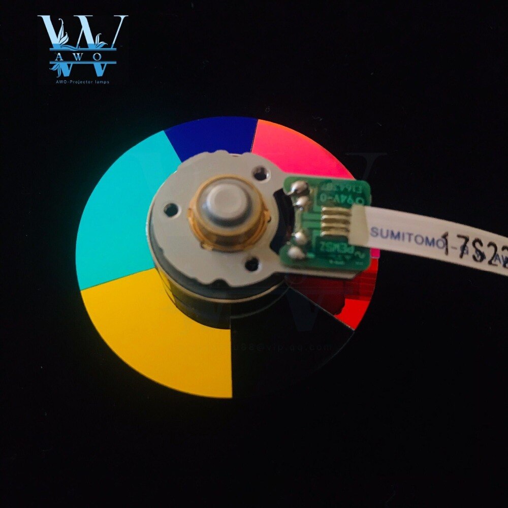 100% Projector Color Wheel For NEC VE280 VE282 VE281 NP216 NP-V230 NP-V260W NP-V300X NP-V311X NP-V230X Diameter 40