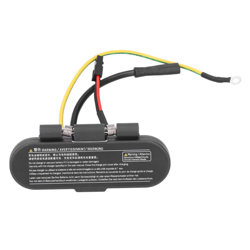 Electric Scooter Charging Port Electric Scooter Charging Port Assembly Dustproof Plug Replacement Part for Ninebot 9 G30