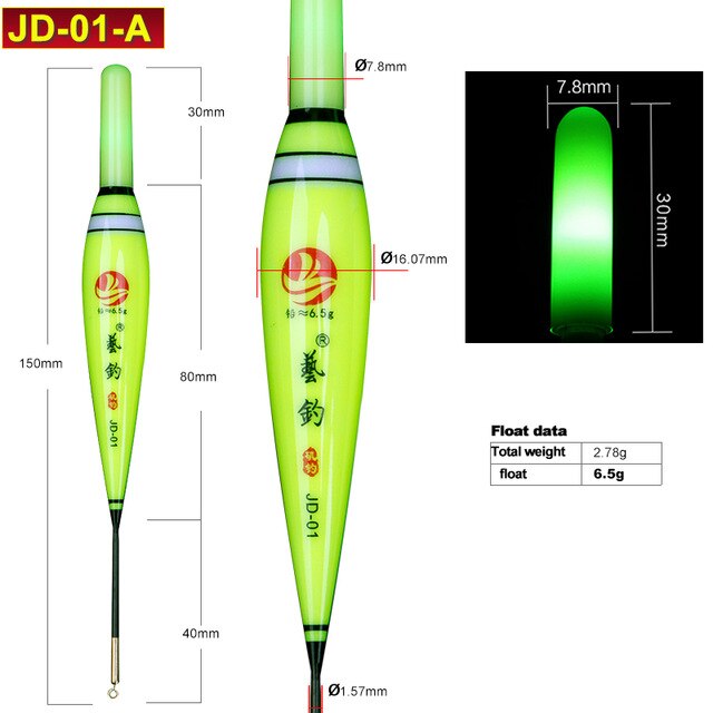 LED Fishing Float Electric Float Light Deep Water Float Fishing Tackle Ocean Boat Fishing Fishing boya de Pesca CR425: 3