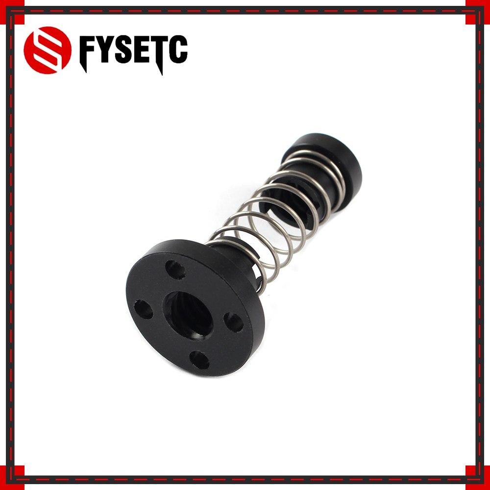 3D Printer T8 POM Anti Backlash Nuts For Lead 8mm Acme Threaded Rod Eliminate the gap Spring DIY CNC for prusa i3 Accessories