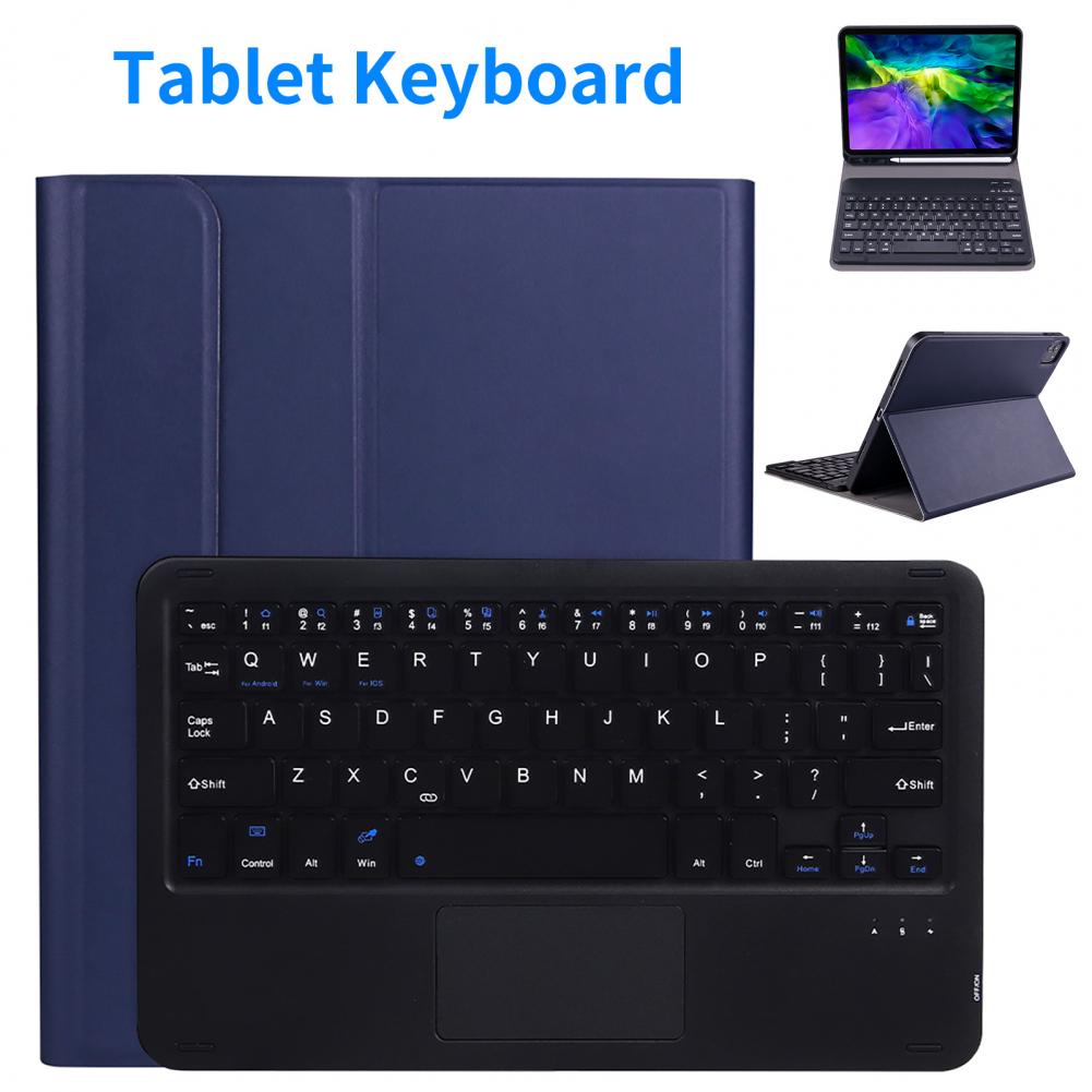 Bluetooth-compatible Tablet Keyboard for iPad Po 11 Wireless PC Keyboard Touchpad Keypad Keyboard Case teclado inalámbrico
