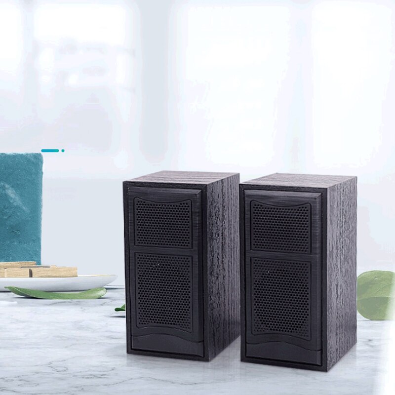 Computer Speakers Usb Bedrade Combinatie Soundbox Super Bass Mini Houten Pc Speaker Stereo Muziekspeler Subwoofer Sound Box