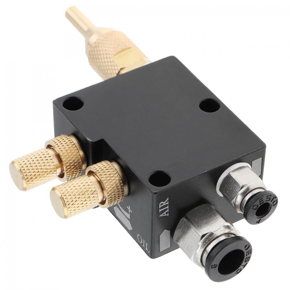 Precisie Mist Koelvloeistof Smering Spray Systeem Met 1.5M Flexibele Pijp En Terugslagklep Metalen Snijden Graveren Cooling Machine