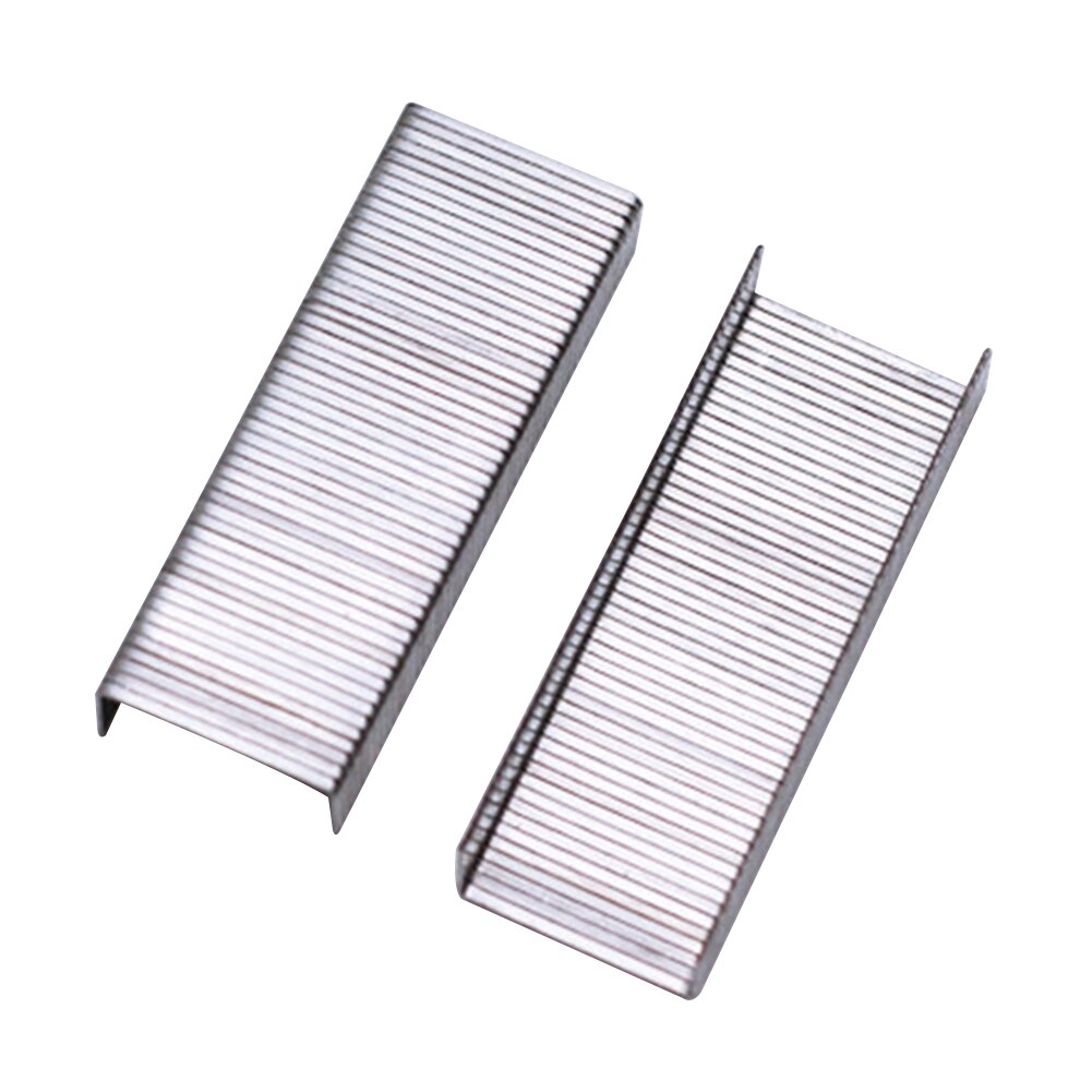 10box Galvanized Wire Universal Stainless Steel Door Shaped For Stapler 24/6 Stitching Staple Binding Supplies School Office