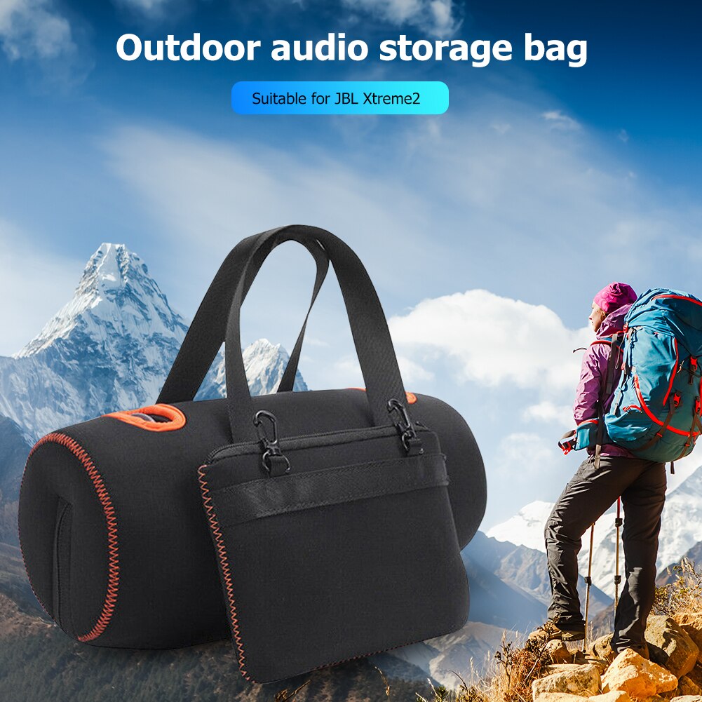 Tragbare Reise fallen für JBL Xtreme 2 Bluetooth Lautsprecher Schutzhülle Durchführung Lagerung Tasche Staubdicht Abdeckung Beutel Gurt Handtasche Acce