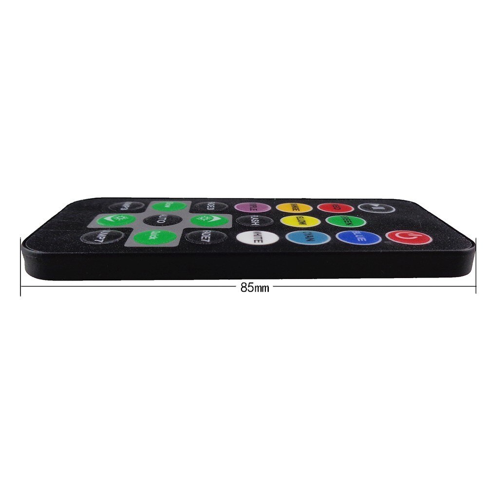 DC 12V 6A LED Controller Mini RGB Remote Control IR Infrared 20 Keys 4pin Connect For 5050 3528 SMD Strip Light JQ