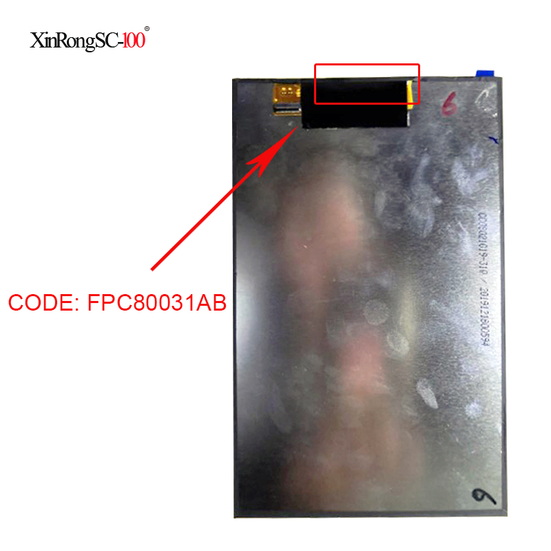 Pantalla LCD de matriz para Tablet Teclast P80X TLA008 309598, de 8 pulgadas, de 31 Pines, FPC80031AB, FPC80031AD