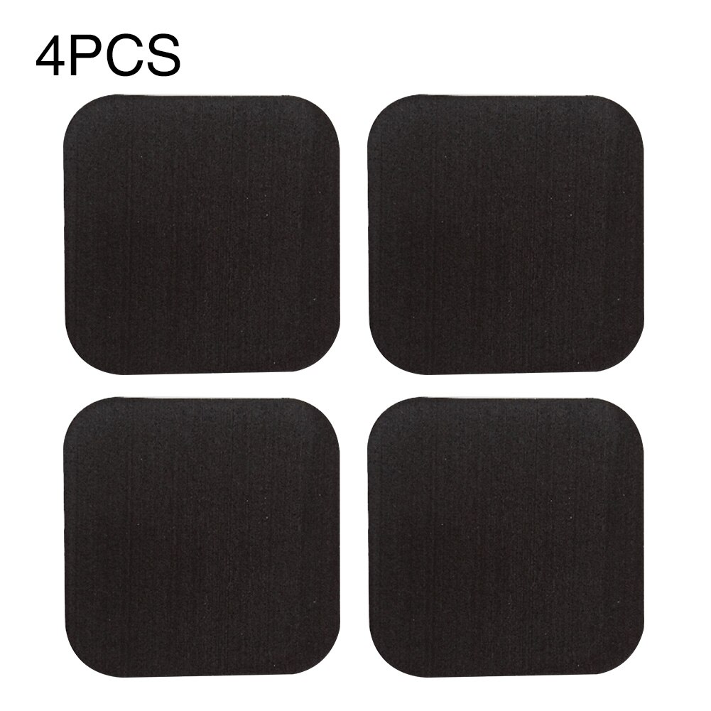 6pcs Thickened Shock Absorbing Antistatic Fitness Equipment Treadmill Mat Home Furniture Floor Pad Gym Workout Sound Insulation: Beige