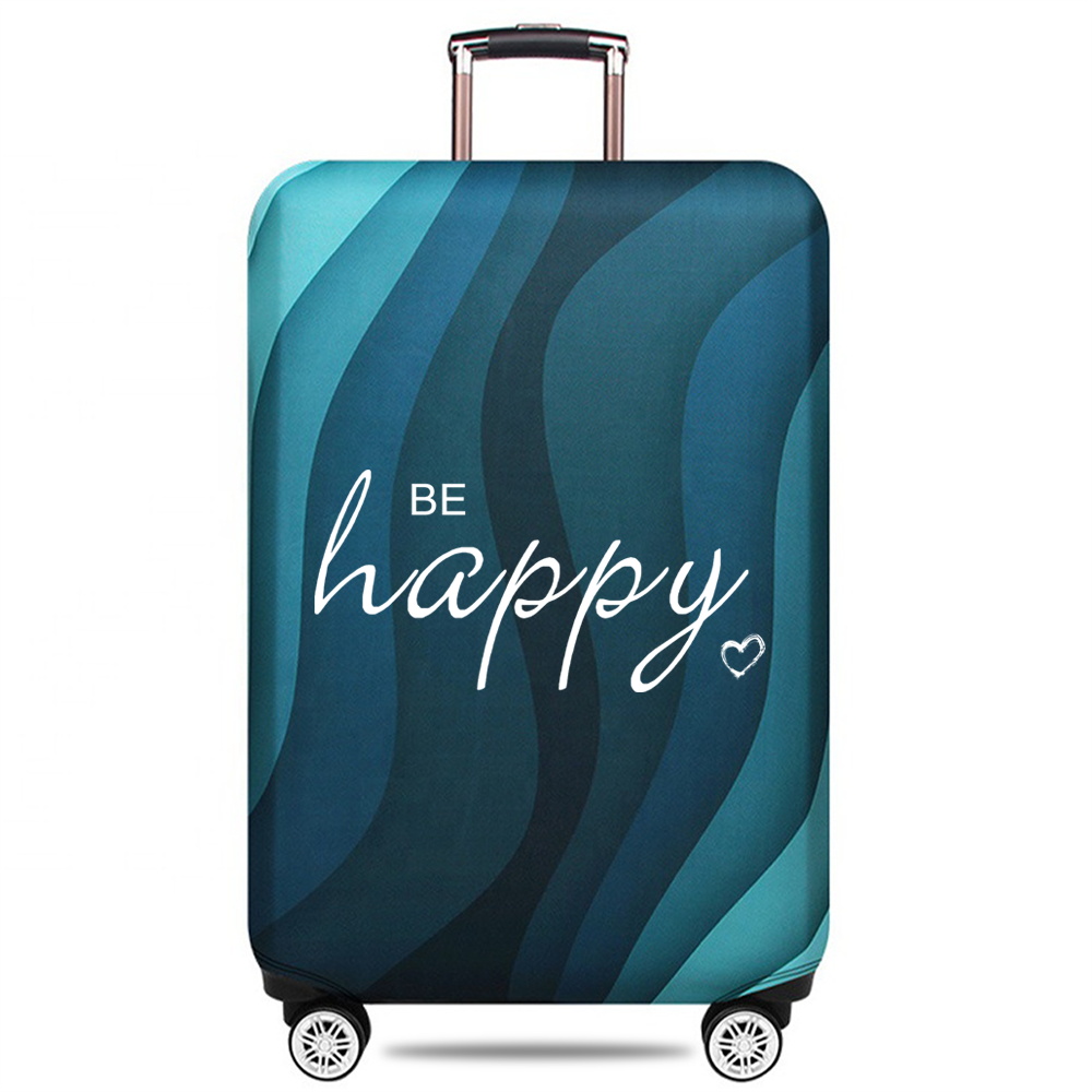 Luggage Cover Stretch Fabric Suitcase Protector Baggage Dust Case Cover Suitable for18-32 Inch Suitcase Case Travel Organizer
