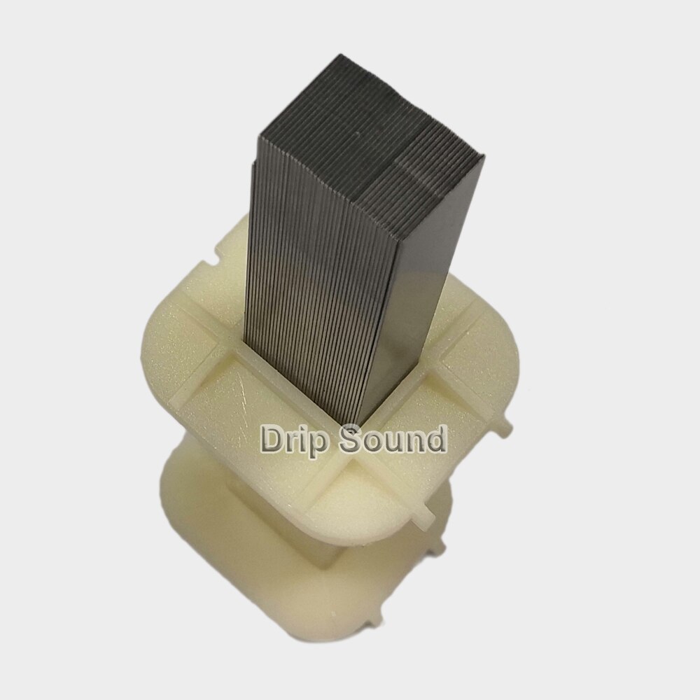 81*39*42mm Plastic Bobbin Wire Coil Winding Frame with Silicon Steel for DIY Amplifier Crossover Inductor