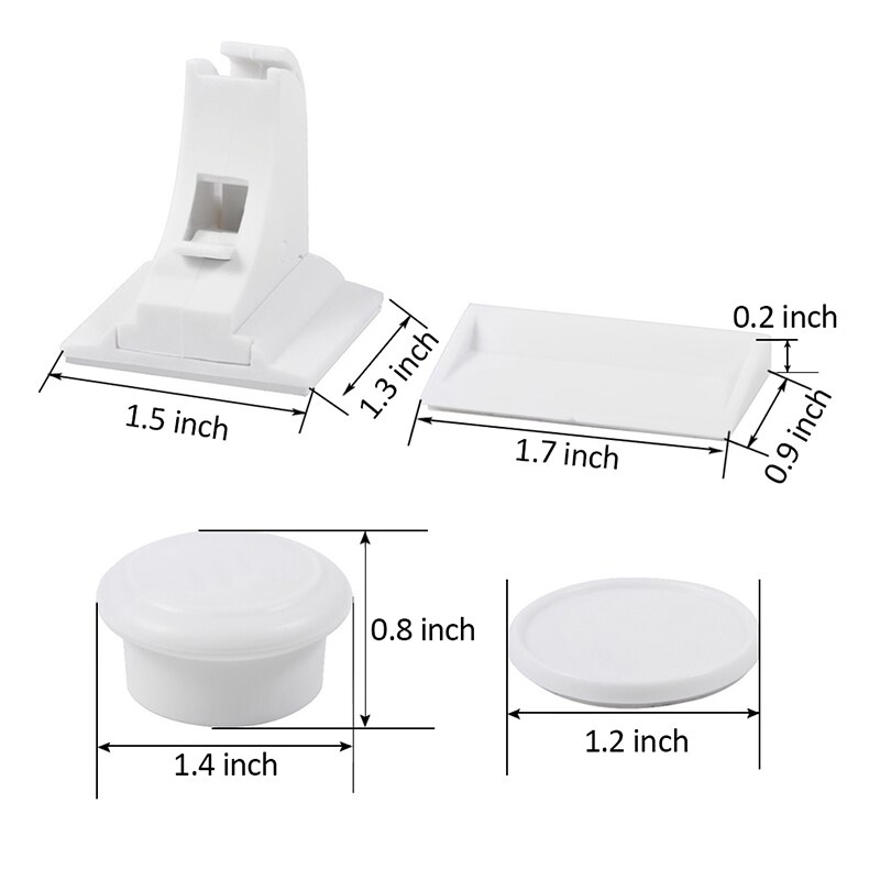 Serrure magnétique pour enfants 12 + 3 pièces | Verrou de sécurité pour bébé, verrou de porte d'armoire, limiteur de sécurité infantile