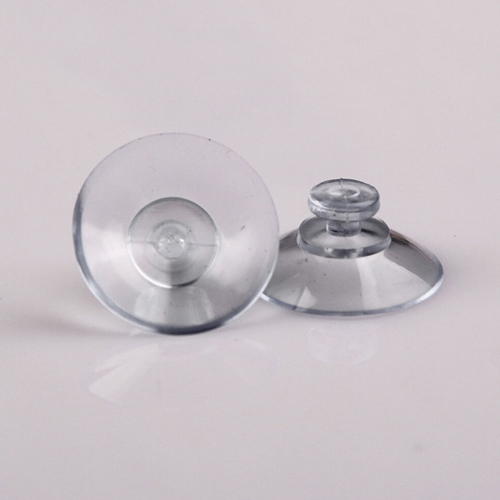 30/40/50mm klare sugekopper sopphode sterkt vakuumsugere kroker oppheng for vindusdekorasjon bryllup bilglass