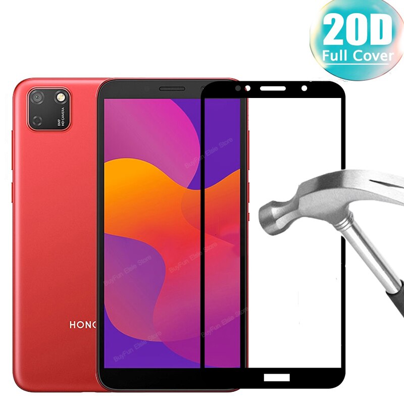 3 in 1 Cassa + Lens + Vetro Temperato Per Huawei Honor 9 s Della Copertura di Protezione Per Huawei Y5p 2020 5.45 honor 9 s DUA-LX9 Caso Molle di TPU