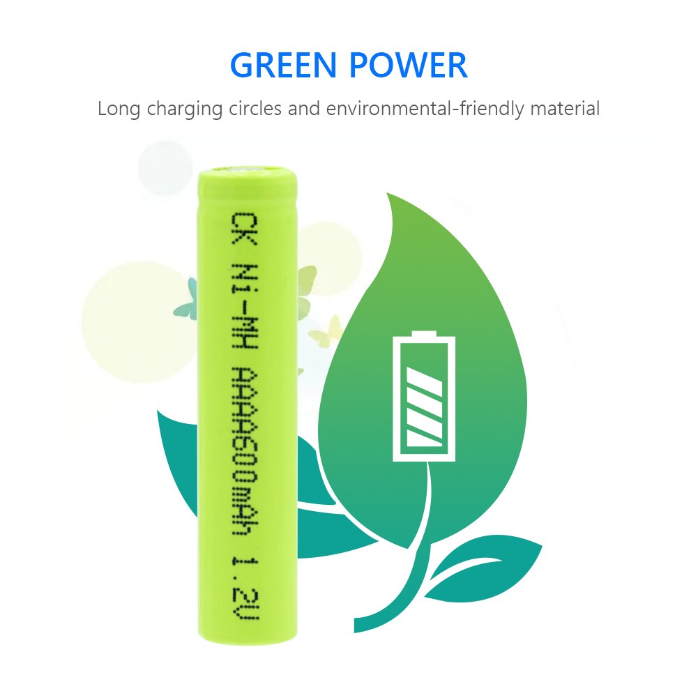 1/2/4 Pcs 1.2 V Rechargeable AAAA 600mAh AM6 LR61 Ni-MH Nimh Batteries For Surface Pen Alarm Clock LED Flashlight Torch Mini Fan