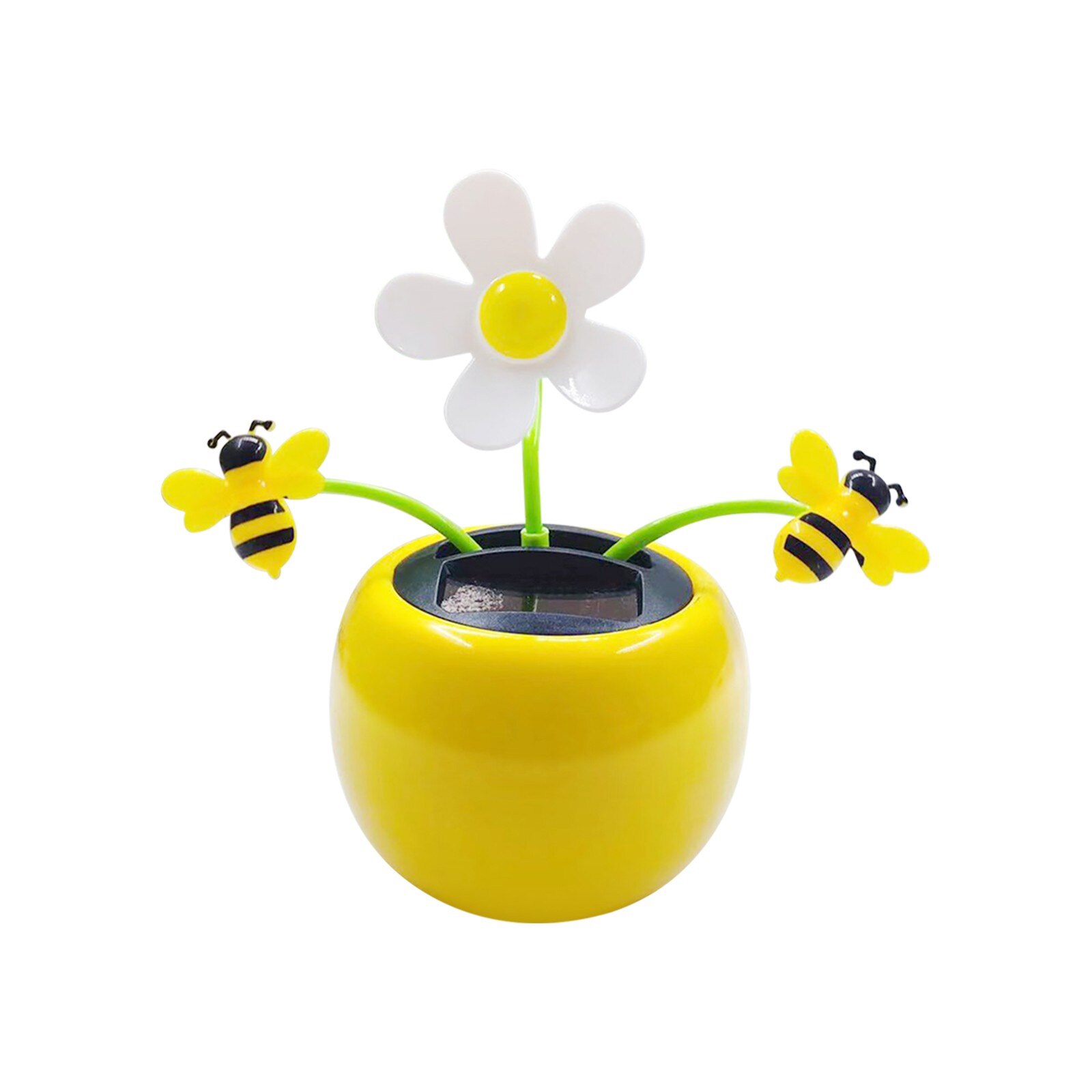 Thuis Solar Automatische Swing Zon Bloem Auto Balkon Decoratie Bee Interieur Decor Feestelijke Sfeer Decoratieve Thuis Kamer