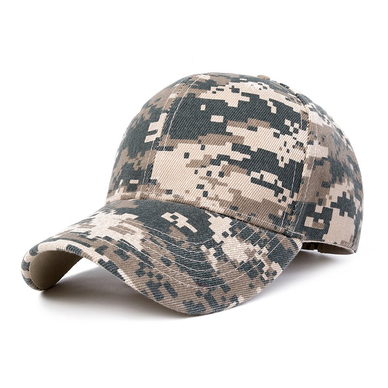 Evrfelan Neue Einstellbar Camouflage Baseball Cap Männer Frauen Casual Snapback Kappe Hut Im Freien Sport Hut Unisex knochen: beige3