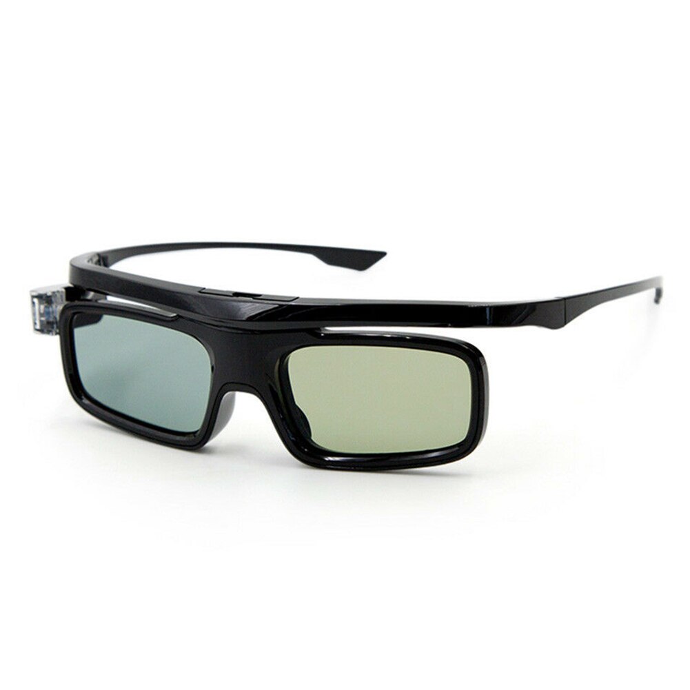 Gafas 3D recargables por USB, accesorios de obturador activo, fácil de usar, ligero, uso Visual en el hogar, Universal, para proyector DLP Link