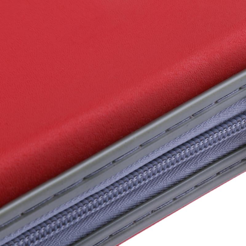 Portable 80pcs Disc CD DVD VCD Wallet Storage Organizer Case CD Sleeve Hard Bag Album Box Large Capacity bag-25