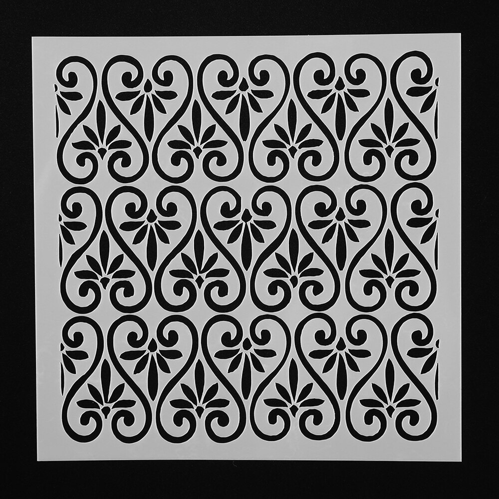 9 PCS/Set DIY Craft Geometric patterns Layering Stencils For Walls Painting Scrapbooking Stamp Album Decor Embossing