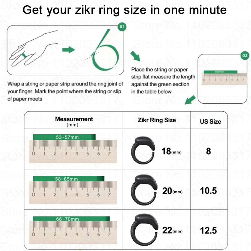 Weslamic Smart Tasbeeh Zikr Ring Islamitische Tally Digitale Teller voor Moslims Lof Gebed Herinnering Magnetisch Opladen Waterdicht
