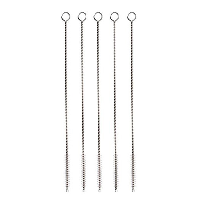 Słomka robić drinków szczotka robić czyszczenia, nylonowa szczotka robić butelek szczotka robić rur szczotki robić czyszczenia rur, zestaw 10 sztuk