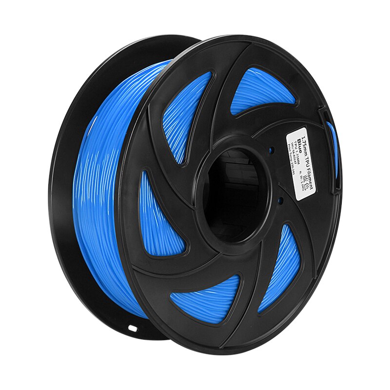 Tpu Filament 3D Printer Filament 1.75Mm Tpu Soft Verbruiksartikelen Fdm 3D Plastic Printing Filament 1 Kg: Blue 1kg