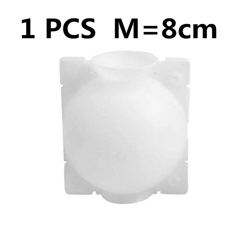 Scatole per sfere per innesto ad alta pressione per piante da innesto dispositivo per moltiplicatore di piante da innesto custodia per razza crescente fornitore da giardino TSLM1: bianca 8cm