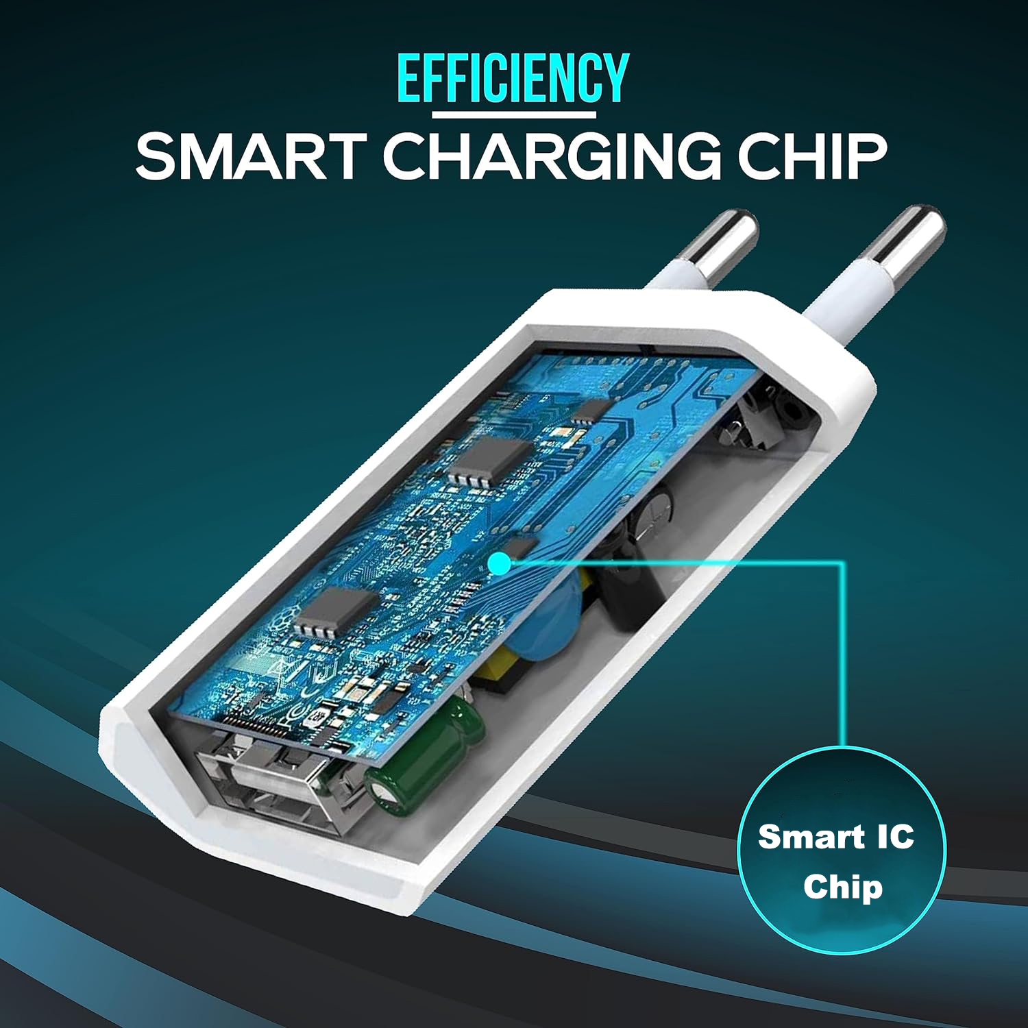 1 uds/3 uds/5 uds 5W enchufe de cargador USB 5V/1A enchufe de carga USB delgado fuente de alimentación para teléfono móvil MP3 luz nocturna