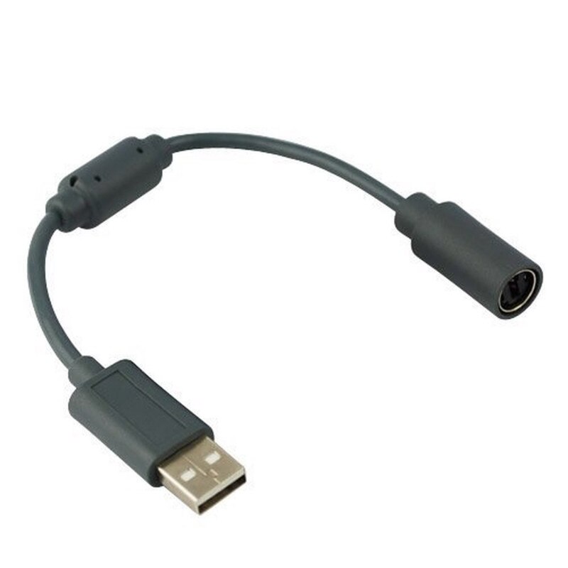 thumbnail image 2 of 10x Xbox 360 Breakaway Cable Adapters For Wired Controller - Black (26cm) 2 of 3