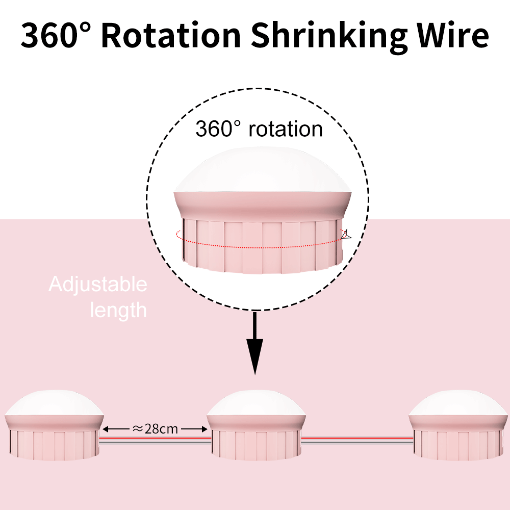 Makijaż lampka nad lustro lusterko łazienkowe z oświetleniem doprowadziło lampa USB Hollywood toaletka oświetlenie robić dekoracji wnętrz ściemniana lampa ścienna doprowadziło