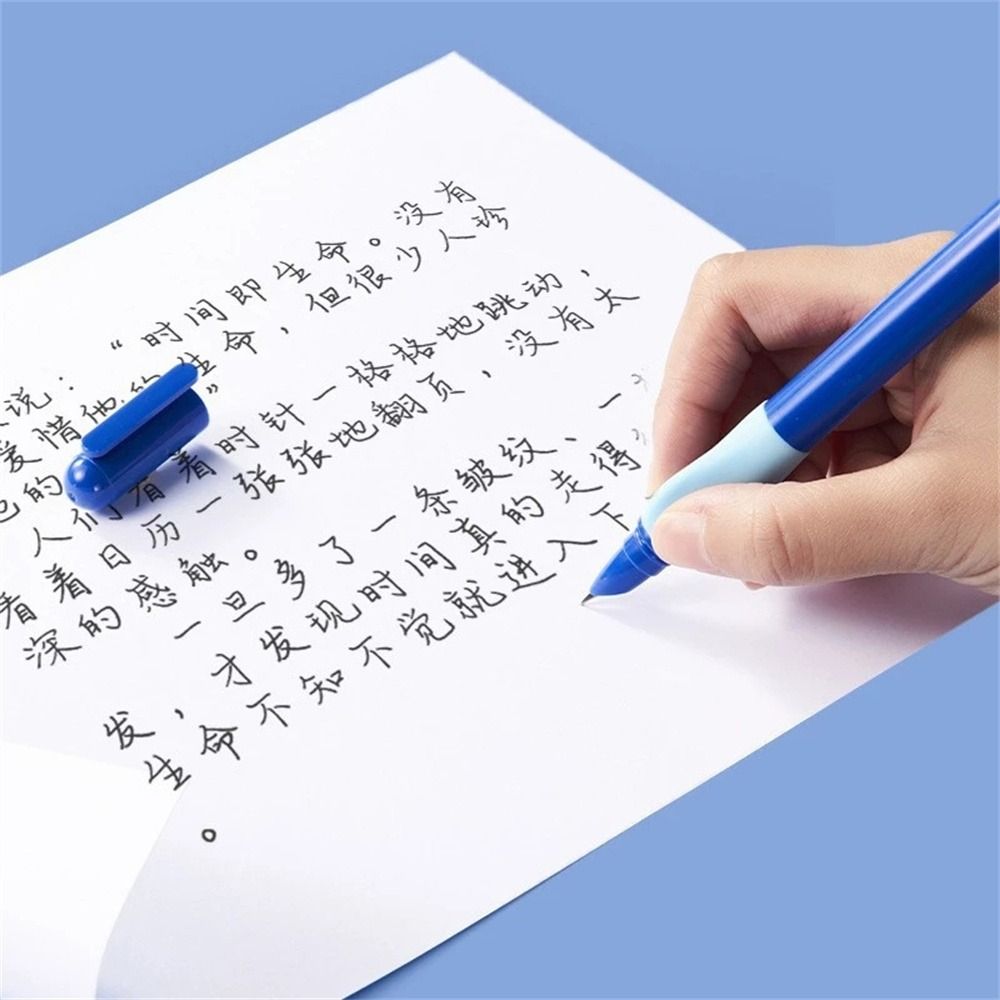 Pluma estilográfica para corrección de postura, práctica de bocetos de arte, caligrafía, escritura, pluma de tinta, pluma estilográfica para corrección, pluma estilográfica para niños