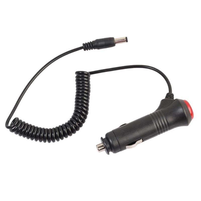 5.5x2.1mm om Sigarettenaansteker Voeding Adapter Kabel met Zekering Schakelaar